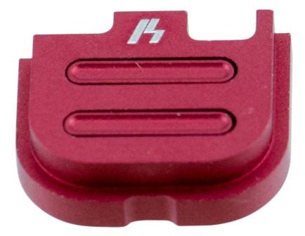 Strike Industries V2 Slide Cover Plate for Glock 42 Pistol, Red - GSPG42V2RED