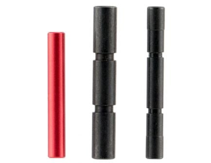 Strike Industries Enhanced Pin Kit w/ Anti-Walk Locking Block for Glock 42 Pistol, Hardcoat Anodized/Nitride Black - G-AWP42