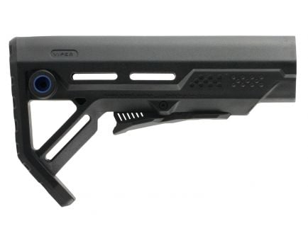 Strike Industries MOD1 Polymer Strike Stock, Black/Blue - VIPER-ES-MOD1BK-BLU