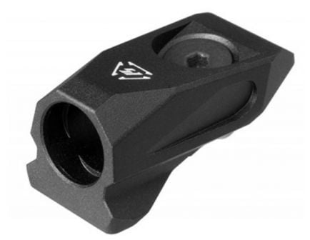 Strike Industries AR Aircraft Grade Aluminum Quick Detach Link Angled Mount, Black - LINK-AQD-BK