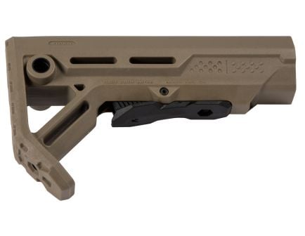 Strike Industries MOD1 Polymer Strike Stock, Flat Dark Earth/Black - VIPERES-MOD1FDE-BK