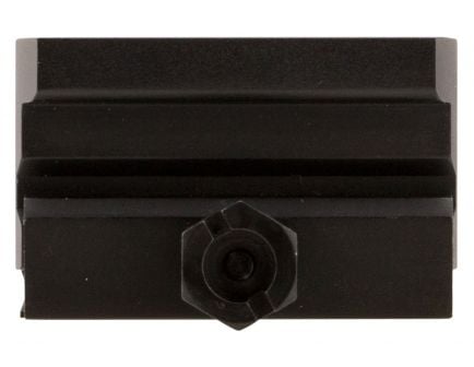 Sun Optics Aircraft Aluminum 1-Piece Picatinny/Weaver Rail Micro Sight Mount, Satin Black - SM-HMOUNT