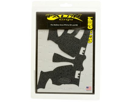 Talon Grips Rubber Pistol Grip for Walther PPQ M1/M2 .22/9mm/.40, Black - 602R
