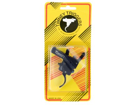 Timney Triggers Curved Drop-in Trigger for Weatherby Vanguard and Howa 1500 Rifles, Black - 611