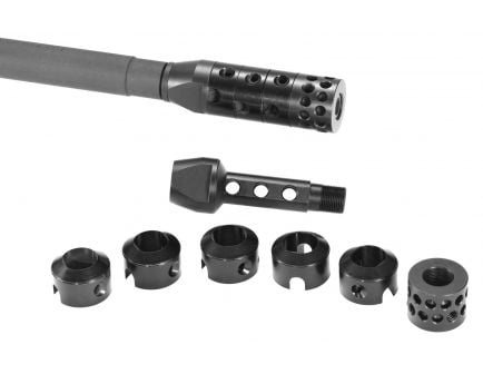 UM Tactical TCS Compensator for .30 AR-15 Style Rifle, Black - RAGE