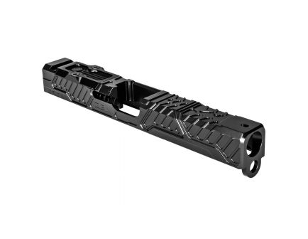 ZevTech Z17/ORION Stripped Slide for Glock 17 Gen 1-3 Pistol, DLC Black - SLD-Z17-3G-ORION-RMR-DLC