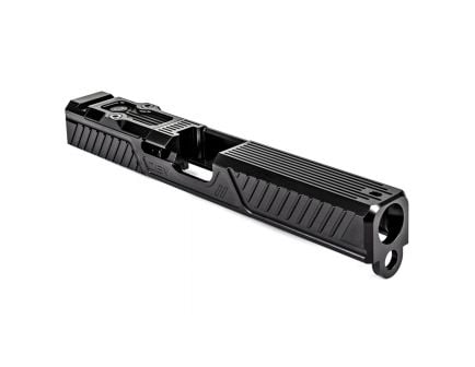 ZevTech Z17/CITADEL Stripped Slide for Glock 17 Gen 1-3 Pistol, DLC Black - SLD-Z17-3G-CIT-RMR-DLC