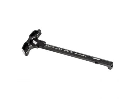 ZevTech Slide Lock Charging Handle for AR-15 Style Rifle, Hardcoat Anodized Black - CH556AMB