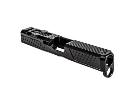 ZevTech Z19/CITADEL Stripped Slide for Glock 17 Gen 5 Pistol, DLC Black - SLD-Z19-5G-CIT-RMR-DLC