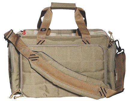 G Outdoors Tactical Range Bag Ammo Tote Insert, Teflon Coated Tan - T1813LRT