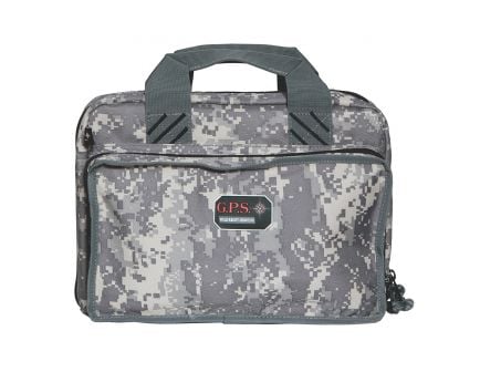 G Outdoors Quad Pistol Range Bag Case, Digital Camo - 1310PCDC