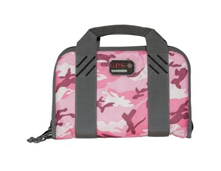 G Outdoors Double Pistol Case, Pink - 1308PCPK