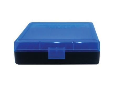 Berrys Bullets 001 100 Round Flip-Top Ammo Box, Blue/Black - 69874