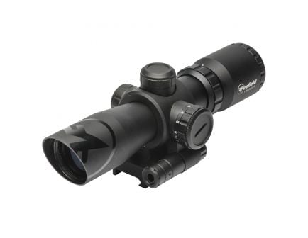 Firefield 1.5-5x32mm Illuminated Mil-Dot (SPF) Barrage Rifle Scope w/ Red Laser - FF13062