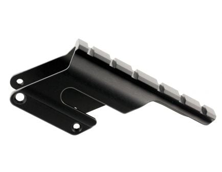 Aimtech Remington 1100/1187 12 Gauge Metal 1-Piece Dovetail Saddle Mount, Satin Black - ASM1