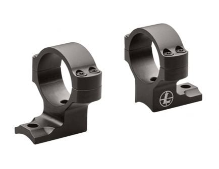 Leupold BackCountry Remington 700 1" High 7075 T6 Aluminum 2-Piece Scope Mount, Matte Black - 171099