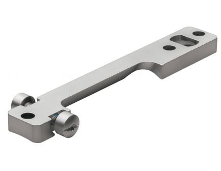 Leupold Remington 700 Right Hand Short Action Steel 1-Piece Standard Scope Base, Silver - 50161