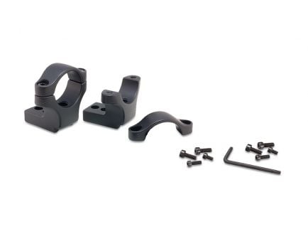 Remington 700 1" Medium Z2 Alloy 2-Piece Integral Scope Mount, Matte Black - 19425