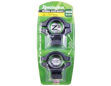 Remington 783 1" High Z2 Alloy 1-Piece Integral Scope Mount, Matte Black - 19729