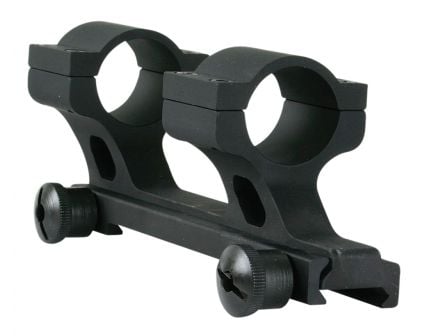 Rock River Arms Hi-Rise 30mm 1.685" 6061 Aluminum 1-Piece Scope Mount w/ Integral Rings, Matte Black - AR0131