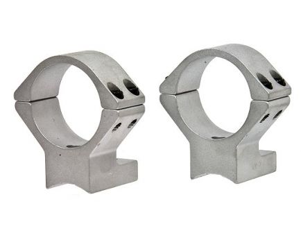 Talley Savage A17/A22 1" High Aluminum 1-Piece Extended Scope Mount, Silver - S95X725