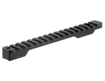 Talley Weatherby Mark V 7075 T6 Aluminum 1-Piece Standard Picatinny Base, Matte Black - POO252705