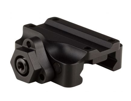 Trijicon MRO 7075 T6 Aluminum Quick Release Low Scope Mount, Anodized Matte Black - AC32079