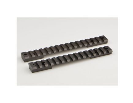 Warne Scope Mounts Remington 700 Long Action Steel 1-Piece 20 MOA Tactical Rail, Matte Black - M674M20MOA