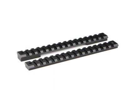 Warne Scope Mounts Mountain Tech Browning X-Bolt Super Short Action 7075 T6 Aluminum 1-Piece 20 MOA Scope Mount Rail, Hardcoat Anodized Black - 7640-20MOA