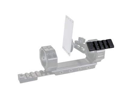 Warne Scope Mounts Skyline Aluminum 1-Piece Precisioned 0 to 45 deg Scope Mount Rail, Black - 7850M