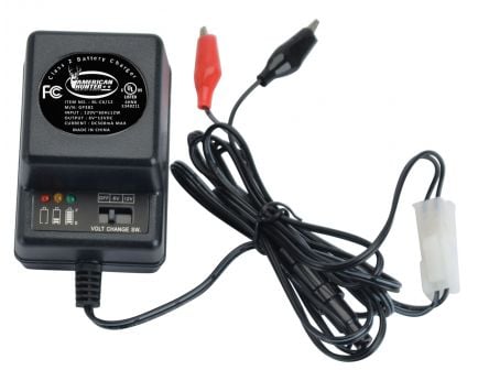 American Hunter Black Battery Charger, 6/12 V - BLC6/12