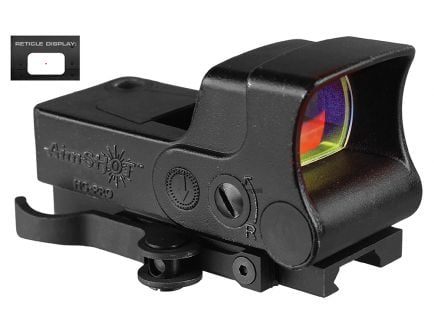 Aim Shot HG Pro 1x34mm Reflex Sight, 3 MOA Red Dot - HGPROA
