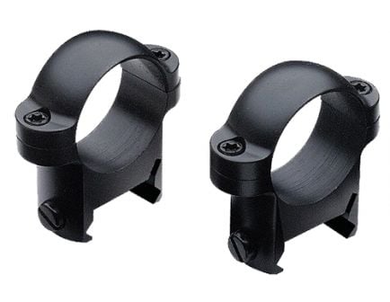 Burris 1" Medium Steel Zee Ring, Gloss Black - 420081