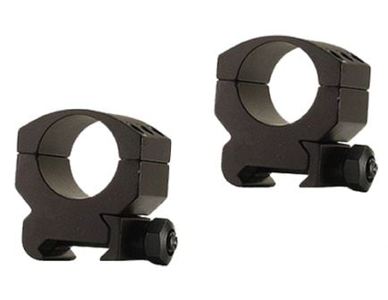 Burris Xtreme Tactical 1" Medium Aluminum 2-Piece Scope Ring, Matte Black - 420181
