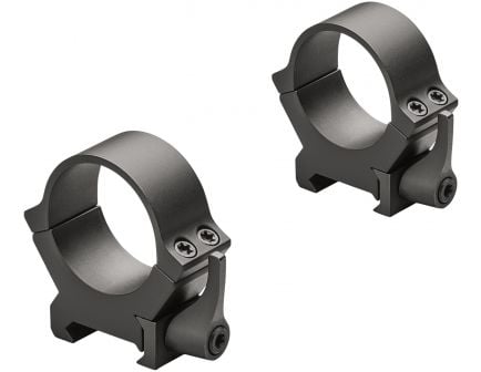 Leupold QRW2 30mm Low Steel 2-Piece Scope Ring, Matte Black - 174074
