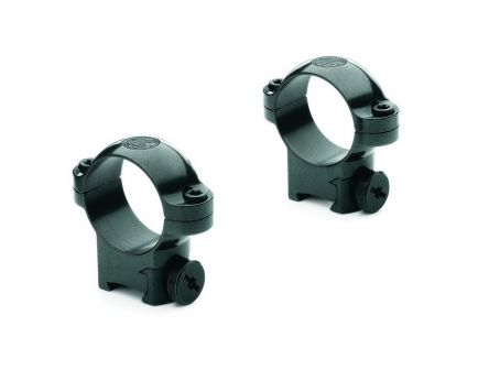 Leupold Rimfire 11mm 1" High Steel 2-Piece Scope Ring, Gloss Black - 54234