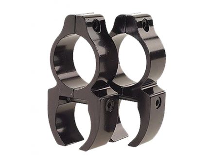 Leupold & Stevens Rifleman 1" 1.61" Aircraft Grade Aluminum Detachable See-Thru Scope Ring, Gloss Black - 57327