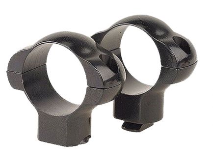 Redfield 1" High Steel Rotary Dovetail 2-Piece Scope Ring, Gloss Black - 47226