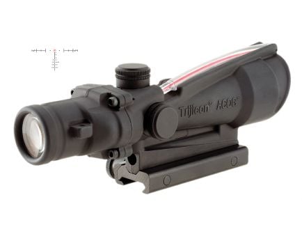 Trijicon ACOG 3.5x35mm Illuminated Red 7.62/.308 BDC Horseshoe Dot Rifle Scope - 100154