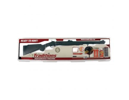 Traditions Buckstalker Redi-Pak .50 Break Open Rifle, Black - RS72003540