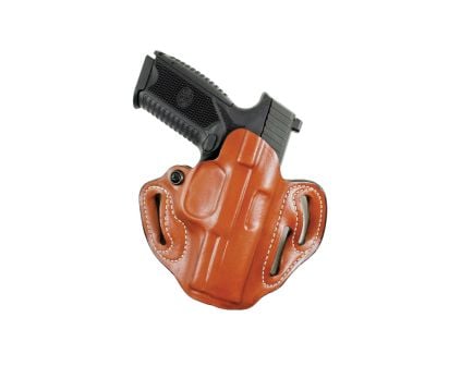 DeSantis Gunhide Speed Scabbard Smith & Wesson M&P 5.7 OWB Holster RH Leather Tan - Classic and Durable Concealment - 002TA8YZ0