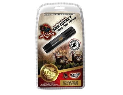 Hevi-Shot Hevi-choke 12 Gauge Extended Range Pro Bore Ported Turkey Choke Tube, Black - 450129