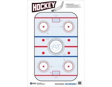 Action Target 23" x 35" Hockey Target, 100/box - GS-HOCKEY-100100 BX