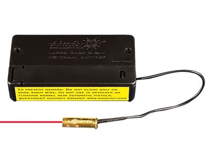 Aim Shot Laser Boresight w/ External Battery Box for 17 HMR Rifle - BSB17