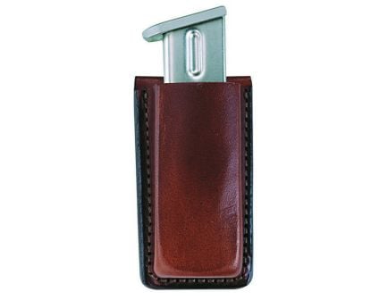 Bianchi 20A Open Top Single Magazine Pouch for Glock 17/19/22/23/30 40 S&W Pistols, Plain Tan - 18055