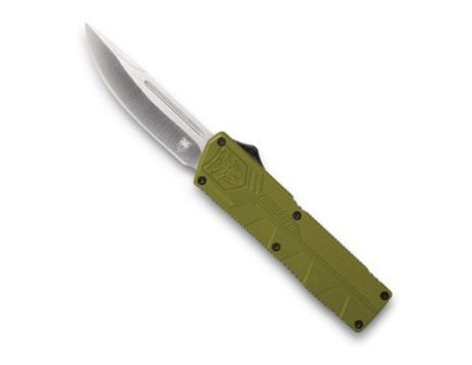 CobraTec Knives Drop Point Lightweight Knife, 3.25", Olive Drab Green - ODCTLWDNS