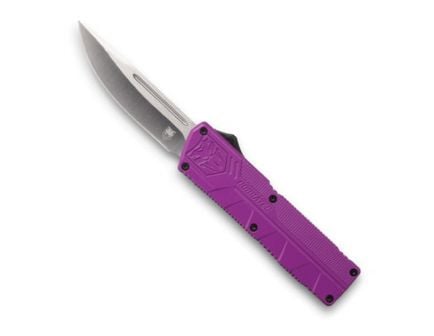 CobraTec Knives Drop Point Lightweight Knife, 3.25", Purple - PURCTLWDNS