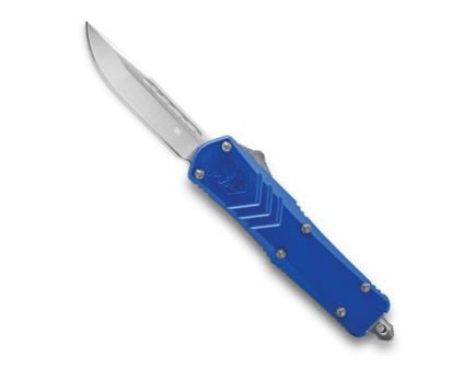 CobraTec Knives FS-X Small Drop Point Knife, 2.75", Blue - SBLUFSXSDNS