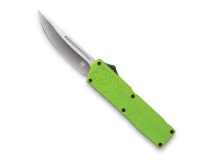 CobraTec Knives Drop Point Lightweight Knife, 3.25", Zombie Green - ZBGCTLWDNS