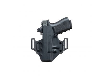 Crucial Concealment Covert Right Hand Glock 19 OWB Holster, Black - 1001